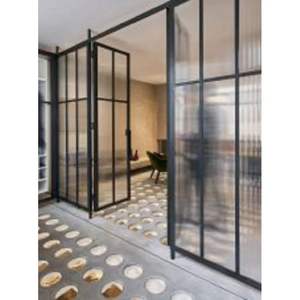 <span class=keywords><strong>Puerta</strong></span> <span class=keywords><strong>Abatible</strong></span> de Estilo Francés Moderno, Estándar Australiano AS2047, de Aleación de Aluminio con Acabado para Villas, Marca Alufront - Product Image 6