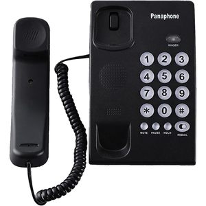 Teléfono fijo con cable y botones grandes, con función de altavoz y silenciador para uso en el hogar y la oficina - Product Image 5