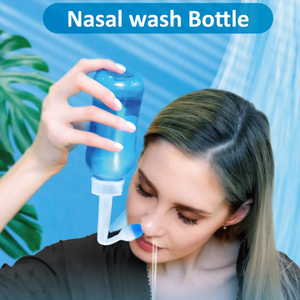 Irigator hidung, botol cuci kapasitas 500ml, irigator hidung Pot Neti untuk irigasi Sinus - Product Image 6