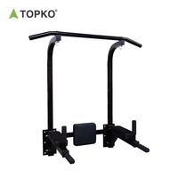 Barre de traction TOPKO pour entraînement de force à domicile – Équipement de fitness mural pour tractions et dips