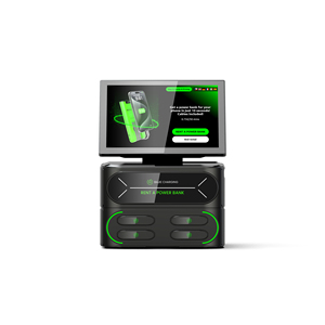 Lector de tarjetas POS de pantalla táctil compartida de 4 ranuras Estación de <span class=keywords><strong>carga</strong></span> de teléfono <span class=keywords><strong>celular</strong></span> Banco de energía Alquiler Estación de energía 60W <span class=keywords><strong>Carga</strong></span> rápida - Product Image 3
