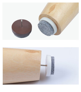 Accessoires de meubles anti-rayures rond épaissi personnalisé antidérapant clou sur patins en <span class=keywords><strong>feutre</strong></span> pour patins pieds de meubles en <span class=keywords><strong>bois</strong></span> - Product Image 4
