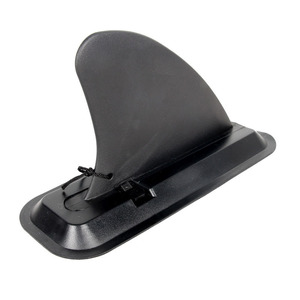 Autonomy Surf Fin Tail Rudder Upper Plate Base Nylon Fiber Reinforced Black CH-18 - Product Image 1