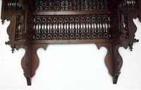 W123 Reproduction Vintage de Style Antique, fabrication artisanale arabe, mur arabe, étagère en bois de hêtre, Console