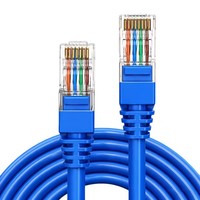 Cable de Red Gigabit UTP RJ45 CAT6 CCA 23AWG en Oferta, para Hogar Inteligente, Escritorio y Estación de Trabajo