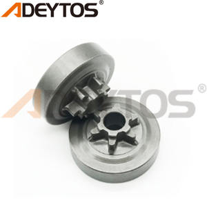 Tambour d'embrayage de tronçonneuses à essence ADEYTOS 3/8 "6T adapté aux tronçonneuses chinoises 2500 25cc - Product Image 5
