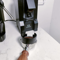 Machine à moudre le café italienne, entonnoir pour la mouture de café, anneau de dosage en aluminium pour moulin à café Eureka