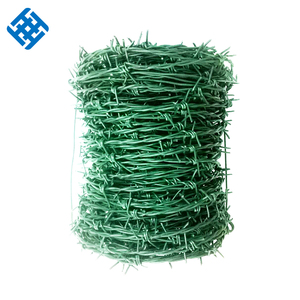 Rollo <span class=keywords><strong>de</strong></span> <span class=keywords><strong>Alambre</strong></span> <span class=keywords><strong>de</strong></span> Púas Recubierto <span class=keywords><strong>de</strong></span> PVC, <span class=keywords><strong>Malla</strong></span> <span class=keywords><strong>de</strong></span> <span class=keywords><strong>Alambre</strong></span> <span class=keywords><strong>de</strong></span> Púas, Cerca <span class=keywords><strong>de</strong></span> Alta Seguridad con Parte Superior <span class=keywords><strong>de</strong></span> <span class=keywords><strong>Alambre</strong></span> <span class=keywords><strong>de</strong></span> Púas - Product Image 1