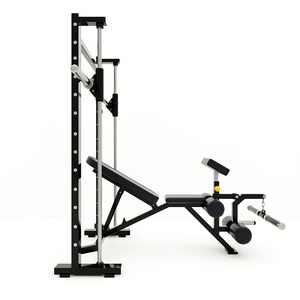 Máquina Smith <span class=keywords><strong>de</strong></span> alta calidad, <span class=keywords><strong>Banco</strong></span> <span class=keywords><strong>de</strong></span> prensa <span class=keywords><strong>inclinado</strong></span> comercial y <span class=keywords><strong>cURL</strong></span> <span class=keywords><strong>de</strong></span> piernas y extensión <span class=keywords><strong>de</strong></span> bíceps, entrenador combinado, equipo <span class=keywords><strong>de</strong></span> gimnasio en casa - Product Image 2