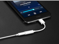 Adaptador de Conector de Auriculares USB-C a 3.5mm Macho-Hembra con Conductor de Cobre y Convertidor de Audio Auxiliar para Teléfonos Inteligentes y Auriculares