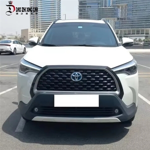 Toyota <span class=keywords><strong>Corolla</strong></span> <span class=keywords><strong>Cross</strong></span> SUV I4 1.8L Hybride Toit ouvrant panoramique Sièges en cuir Pneu R17 Transmission automatique Boîte de vitesses automatique Toit en alliage d'aluminium Occasion - Product Image 1