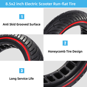 Accessoires Cityneye pour <span class=keywords><strong>Xiaomi</strong></span> M365 Mi4 <span class=keywords><strong>Pro</strong></span> Go Ultra Scooter électrique <span class=keywords><strong>pneus</strong></span> en caoutchouc durables pour Ninebot Max G30 Max G2 Max Plus - Product Image 4