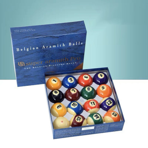 Juego de Bolas de Billar Aramith Premium, Juego Completo de 16 Bolas Numeradas de 2-1/4 Pulgadas, Bolas de Mesa de Billar de Alta Densidad de Fenol - Product Image 6