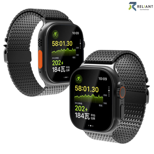 Mới kinh doanh thời trang Milanese vòng thép không gỉ Dây đeo ban nhạc cho Apple xem siêu 49mm (wb1178t) - Product Image 4