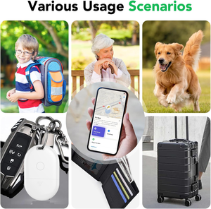 Smart Key Finder Locator GPS-Tracking-Gerät für Kinder Haustiere Schlüssel bund Brieftasche Gepäck Anti-Lost Tag Alarm Erinnerung GPS Tracker Haustiere - Product Image 3