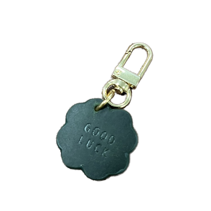 Good Luck Leather Key Chain Genuine