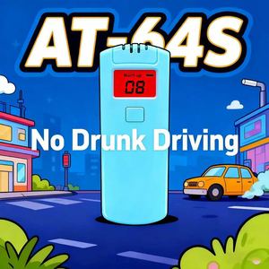 Testador de Álcool <span class=keywords><strong>Digital</strong></span> de Precisão para Chaveiro, Testador de Álcool para Vinho Descartável para Teste de Motorista - Product Image 5