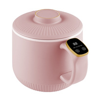 350W Mini cuisinière électrique cuisson antiadhésive 1-2 personnes marmite vapeur marmite multifonction cuisinière électrique pour la maison