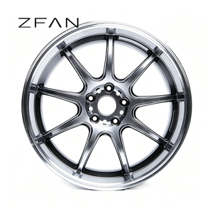 ล้อแม็กซ์ ZFAN อลูมิเนียมฟอร์จ ขอบ 18 นิ้ว ดิสลึก 2.7 นิ้ว <span class=keywords><strong>9</strong></span> ก้าน 5x114.3 5x112 ใหม่ ET 20 มม. ล้อ JDM สำหรับ WRX BRZ - Product Image 2