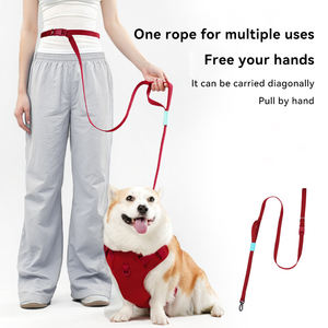 Tali anjing pelatihan dengan pegangan ganda tali anjing timbal Slip - Product Image 3