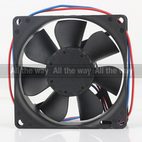 Ventilateur de refroidissement axial silencieux à roulement à manchon 8025 80x80x25mm 8CM, 5V 24V 48V DC12V 170mA 2W AC EC, à haut débit d'air, pour onduleur 8412 NG