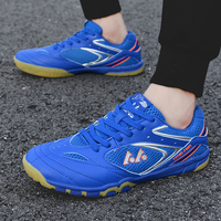 Nouvelles chaussures de tennis de table 2026 légères avec semelle extérieure en caoutchouc absorbant les chocs, chaussures de compétition unisexes