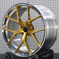 Velg Drag Wheels Custom Forged Rims 19 20 21 Inch 5 Spoke OEM Fitment untuk Dodge Challenger Ukuran PCD ET CB 6061 T6 Aluminium Finish