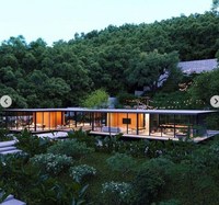 Villa de luxe en acier léger