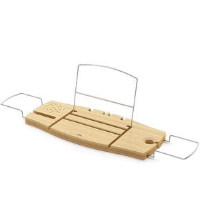 Plateau de <span class=keywords><strong>baignoire</strong></span> Plateau de <span class=keywords><strong>baignoire</strong></span> en bambou Utoplike avec <span class=keywords><strong>porte</strong></span>-serviettes coulissant Table de bain avec <span class=keywords><strong>porte</strong></span>-livre - Product Image 1