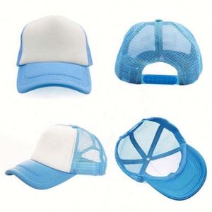 Casquette en filet éponge personnalisée en gros d'usine, casquette publicitaire avec logo personnalisé, casquette imprimée et brodée en gros, chapeau de soleil d'été - Product Image 4