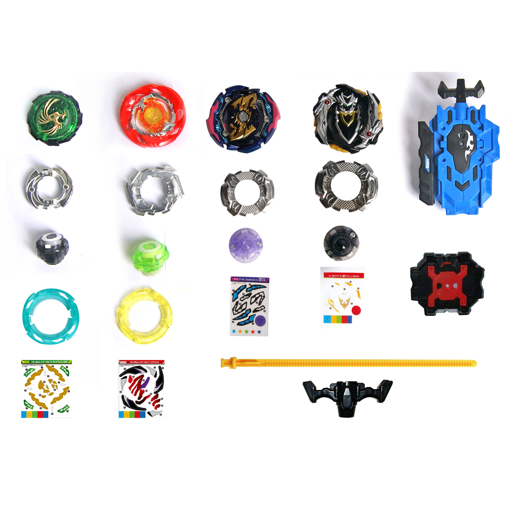 Лучшая цена, 4 шт., Детские классические игрушки, металлический пластиковый боевой вращающийся Топ, набор игрушек