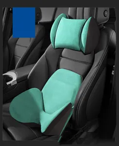 特斯拉3 Y型环保高弹性海绵材料汽车颈枕腰枕座椅靠背支撑枕