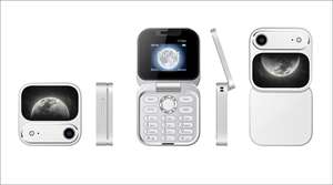 Nuevo Teléfono Móvil Económico I17 Air con Función Flip, Naranja, Transfronterizo, Popular, con Idiomas Extranjeros, Repuesto, Multi-idioma - Product Image 2