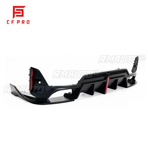 <b>Car</b> Styling PP Rear Bumper Lip <b>Diffuser</b> With LED Light <b>for</b> BMW G20 G28 Lci - Product Image 3