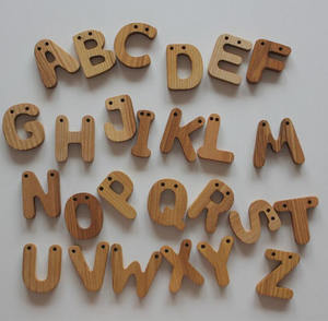 Alphabet en bois nom lettres enfants chambre décoration murale lettre en bois nom <span class=keywords><strong>guirlande</strong></span> - Product Image 1