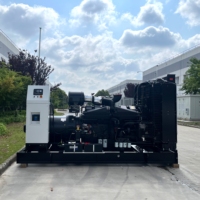 Générateur Diesel 800KW à Démarrage Automatique ATS, Type Super Silencieux, Châssis Ouvert, Refroidissement par Eau, Haute Efficacité, Prix Usine