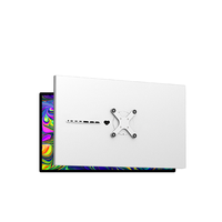 Televisor Inteligente IPS de 21.5 Pulgadas con Interfaz DP, Nueva Pantalla Táctil, Altavoz Integrado, Diseño Enrollable y Portátil con Ruedas