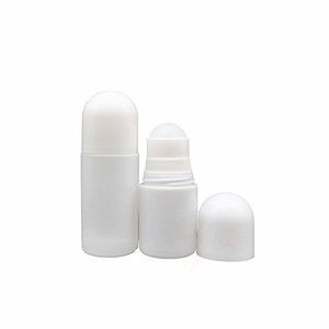 Bán Sang Trọng Rỗng Trắng Refillable PE Con Lăn Khử Mùi Cuộn Trên Chai Nhựa Cho Các Loại Tinh Dầu Nước Hoa Bao Bì 30Ml 50Ml - Product Image 1