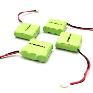 Oplaadbare Ni-Mh Aaa 3S 1P 3.6V 350Mah Batterij Voor Verlichting Nimh Batterij Cel Ce Rohs Un38.3 Msds