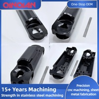 Boîtier étanche sous-marin pour ROV/AUV usiné sur mesure par CNC - Pièces de boîtier étanches de qualité marine en AL6061-T6/SS316 anodisé dur