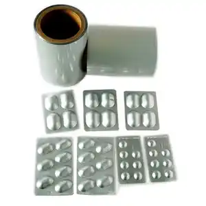 Penjualan Terbaik produk kelas medis aluminium pharma foil transparan lembaran plastik farmasi PVC Film