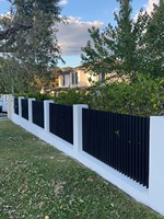 Panneau de clôture extérieur en aluminium pour garde-corps de balcon, balustrade et escalier de villa