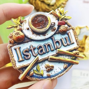 Magnete 3D per Frigorifero di <span class=keywords><strong>Istanbul</strong></span>, Turchia, Europa, Asia, <span class=keywords><strong>Souvenir</strong></span> Turistico, Adesivi Magnetici per Frigorifero, Regalo da Collezione di Viaggio - Product Image 2