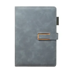 Wholesale Price Business And Office PU A5 Leather Cover Notebook With Paper