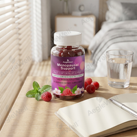 Aeglewell Gummies de soutien à la ménopause : Équilibre hormonal naturel, soulagement des bouffées de chaleur et des sautes d'humeur, complément alimentaire