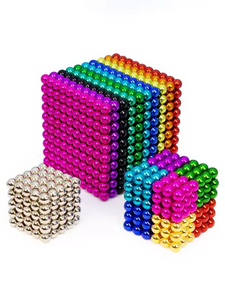 Aimants néodyme haute performance, boules Bucky arc-en-ciel, aimants industriels miniatures en vrac, anneaux colorés pour découpe, poinçonnage et pliage - Product Image 2