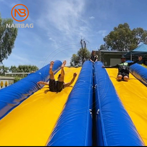 Lớn Trượt N Trượt <span class=keywords><strong>Inflatable</strong></span> Hai Làn Đường Trượt Các Thành Phố Ngoài Trời Trò Chơi Thể Thao Công Viên Nước Khổng Lồ Trượt Và Trượt Cho Trẻ Em - Product Image 6