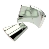 N35UH N52 Matériaux magnétiques Aimant néodyme puissant Ventilateur de segment de carreaux d'arc Aimants personnalisés incurvés à vendre Aimant à lévitation