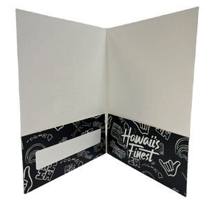 Cartella in Cartone di Lusso su Misura con Porta Carte a Doppio Strato per Documenti A4 e <span class=keywords><strong>Contratti</strong></span> da Ufficio - Product Image 2