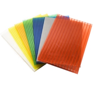 <span class=keywords><strong>Plaque</strong></span> de <span class=keywords><strong>polycarbonate</strong></span> cellulaire moderne 8 mm, protection UV, durable, écologique, pour serres, avec garantie de 10 ans - Product Image 2